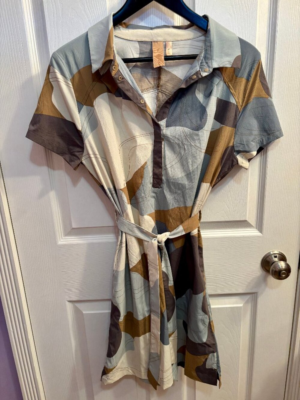 Indyeva-F-Robe Kilim III Shirt Dress Size Medium